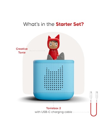 Toniebox 2 Sky Blue Starter Set Creative Tonie Rubie