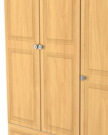 Richmond Triple Wardrobe with 2 Drawers