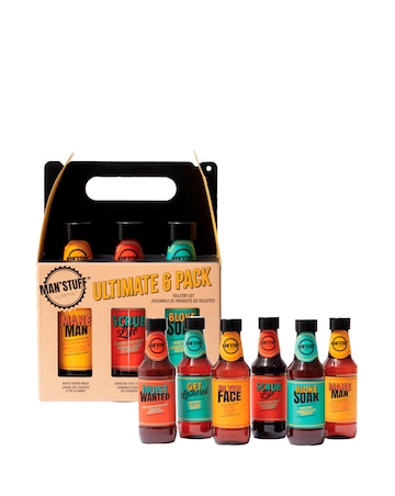 Man' Stuff The Ultimate 6-Pack Grooming Set