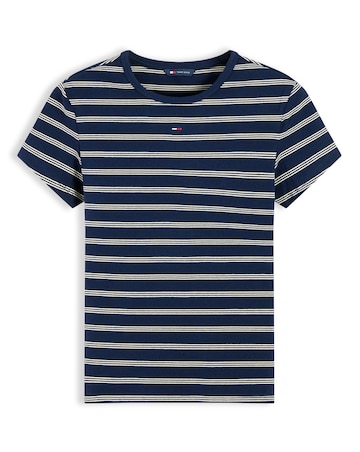 Tommy Jeans Slim Rib Tee
