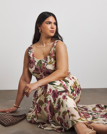 Joanna Hope Seam Detail Prom Dress