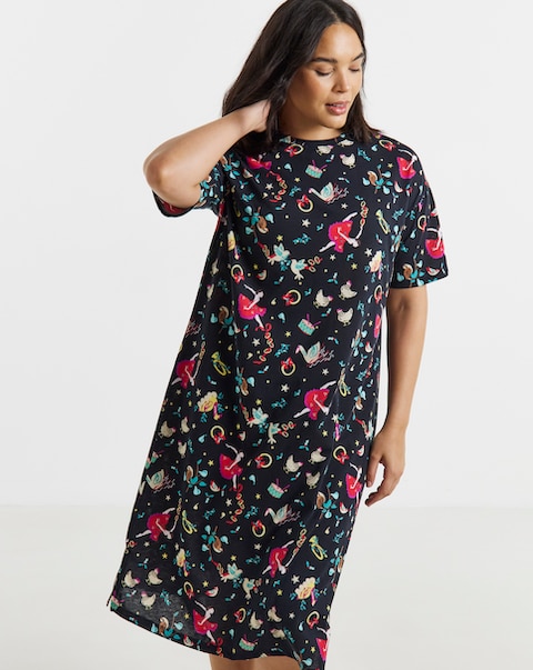 New In - Value Dancer Print Nightie