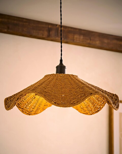 New In - Loretta Wicker Wave Shade