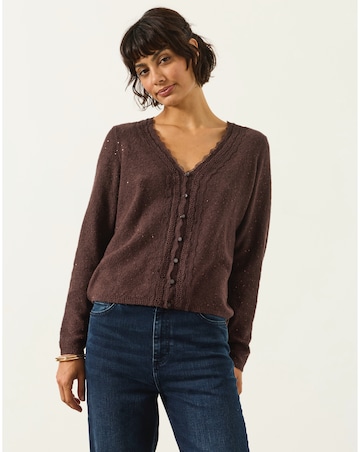 Fatface Skylar Lace Cardigan