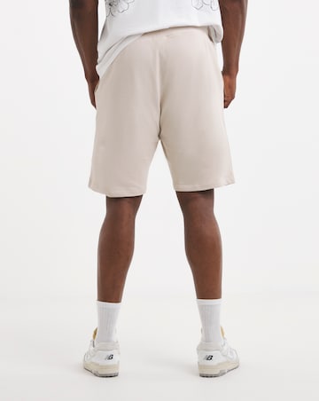 Jack & Jones Gordon Logo Sweat Short - Cream