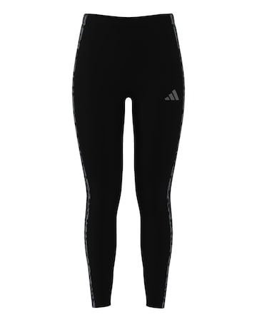 adidas 3 Stripe Leopard Print Legging