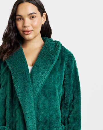 Pretty Secrets Cable Fleece Cardigan