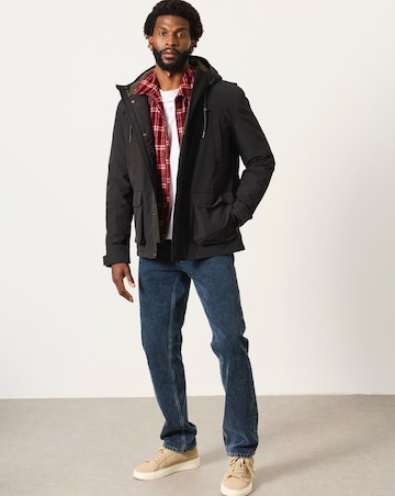 FatFace Bala Waterproof Jacket (Regular & Tall) - Black