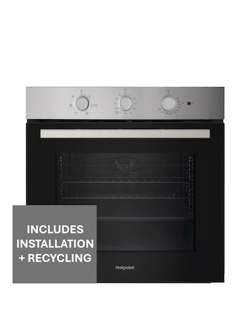 Hotpoint Class 2 HO235HXUK Built-In Electric Single Oven Stainless Steel Install