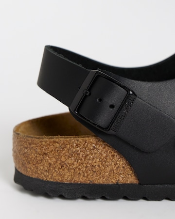 Birkenstock Classic Smooth Leather Miland Sandals - Black