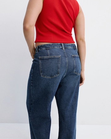 Mango Catherin Culotte High-Rise Jeans