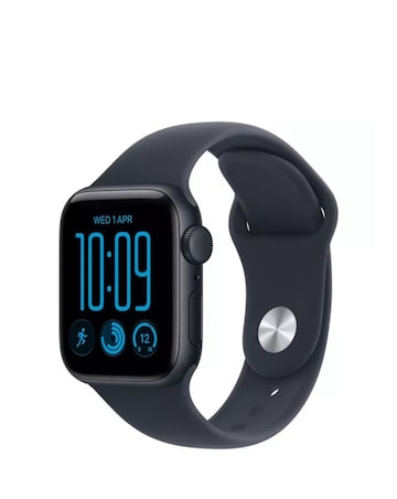 Apple Watch SE 3 GPS + Cellular 44mm - Midnight Aluminium/Navy Sport Band - M/L
