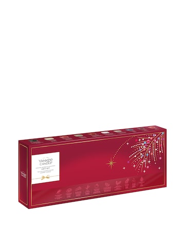 Yankee Candle Festive 10 Tealights & Holder