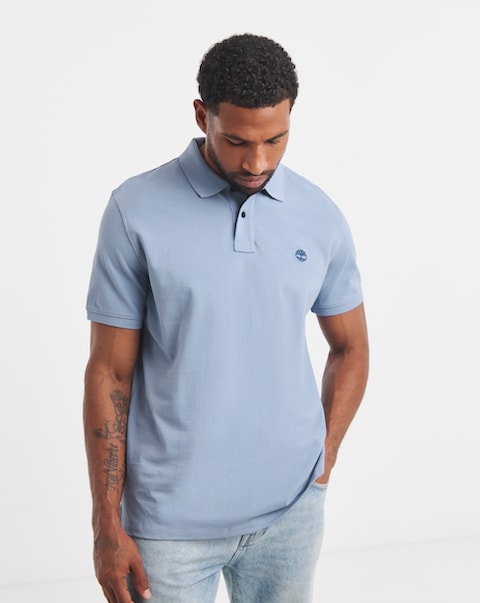 Timberland Pique Short Sleeve Polo Shirt