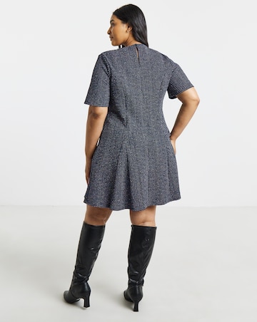 Simply Be Metallic Thread Mini Dress