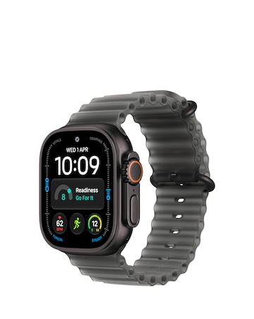 Apple Watch Ultra 4 GPS + Cellular 49mm - Black Titanium/Translucent Black Band