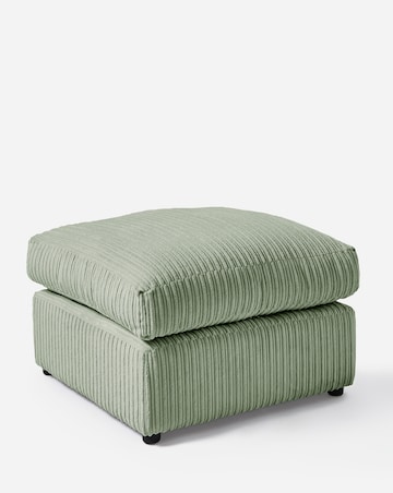 Ferguson Jumbo Cord Footstool
