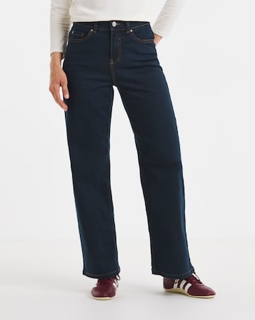 24/7 Indigo Wide Leg Jeans