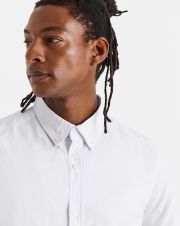 Short Sleeve Oxford Shirt Long