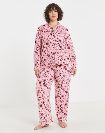 Pretty Secrets Bow Fleece Pyjama Set