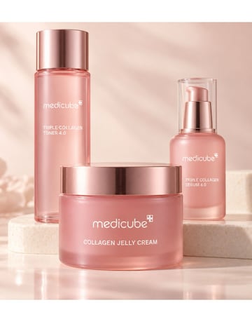 Medicube Bundle: Collagen Glass Skin Routine