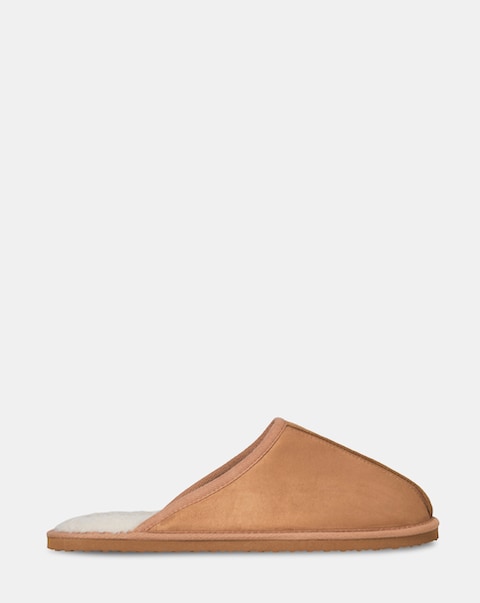 New In - Jack & Jones Dudely Mule Slipper - Brown