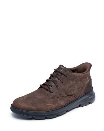 Skechers Slip-Ins Garza Ridley Chukka Boot Wide Fit - Cocoa