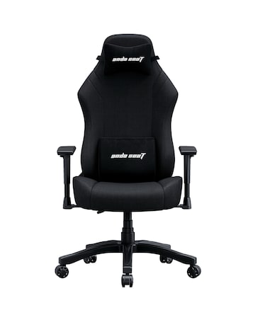Anda seaT Luna Premium Large Office Gaming Chair - Black Fabric
