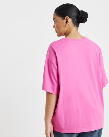 Simply Be Pink Merry Martini T-Shirt