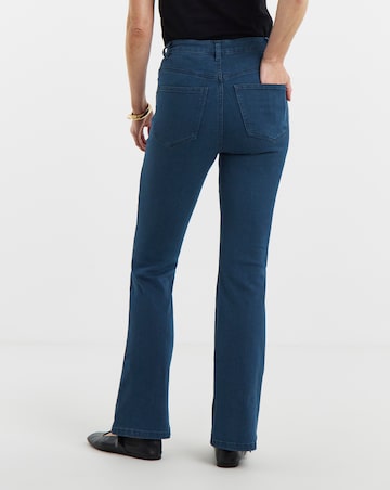 Indigo High Waist Super Soft Bootcut Jeans
