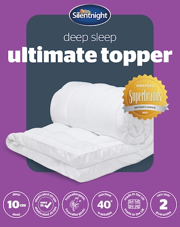 Silentnight Deep Sleep 10cm Mattress Topper