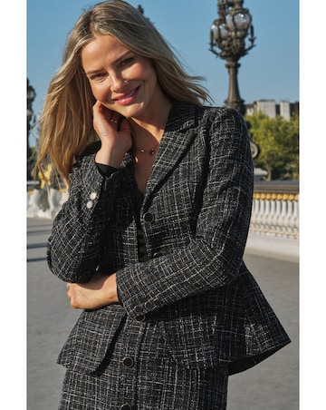 Sosandar Double Button Boucle Jacket