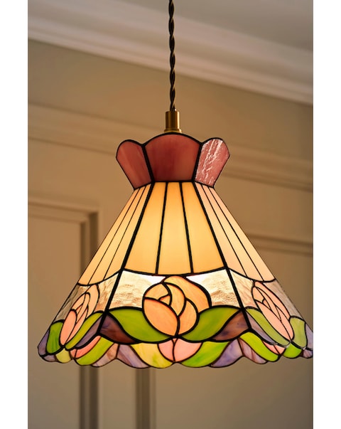 ValueLights Evelyn Tiffany Easy Fit Shade 26cm