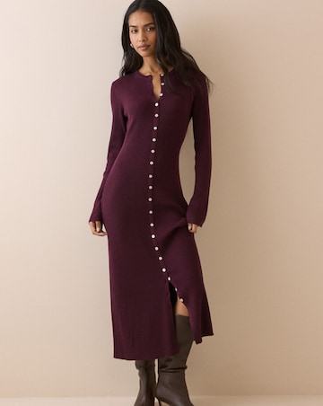 Nobody's Child Button Through Midi Dress