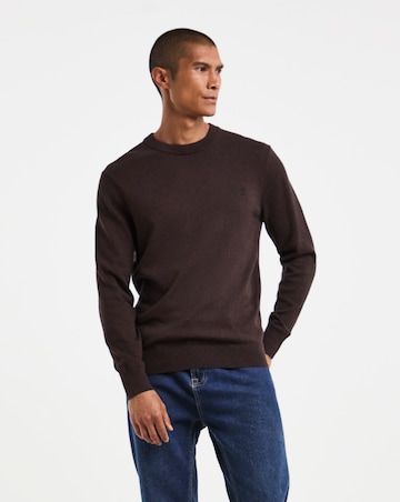 Timberland Williams River Cotton Crew Neck Sweater - Brown