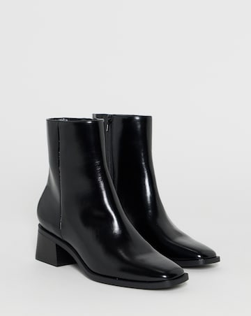 Lana Square Toe Ankle Boots - Extra Wide Fit (EEE)