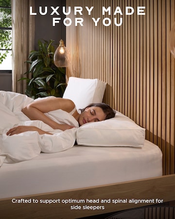 Snuggledown Hotel Luxurious Side Sleeper Pillow 2 Pack