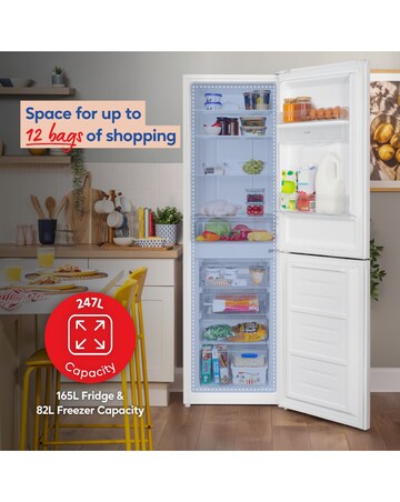 RUSSELL HOBBS FRIDGE FREEZER W/ WD INST