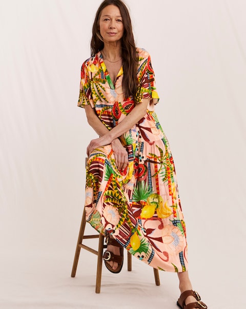 Julipa Printed Midi Dress