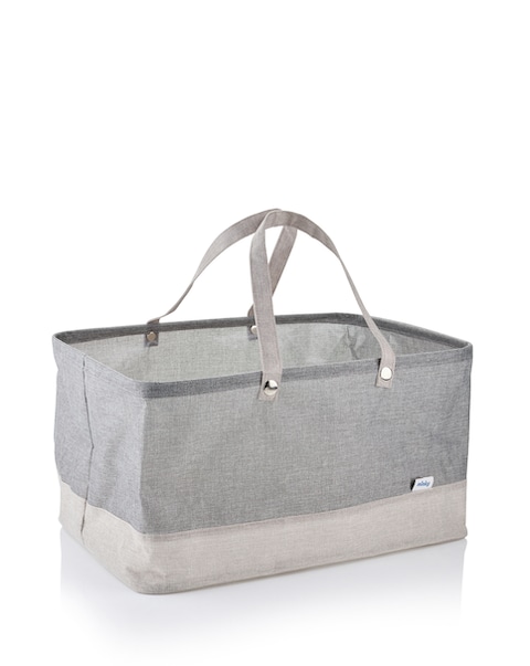 Minky Collapsible Fabric Water-Resistant Laundry Bag
