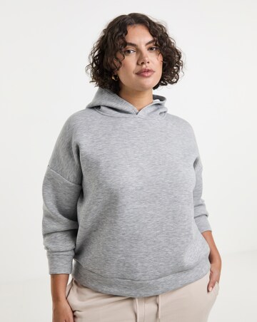 Grey Marl Luxe Modal Hoodie