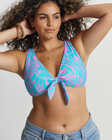 Butterfly Mix and Match Non Wired Reversible Bikini Top