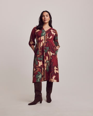 Julipa Printed Jersey Midi Dress