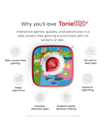Tonies Play Date with Peppa Pig (Tonieplay Game Set)