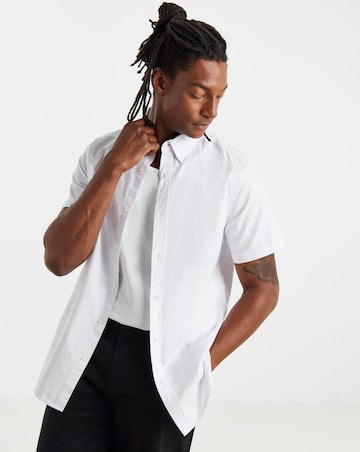 Short Sleeve Oxford Shirt Long