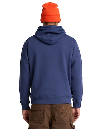 Timberland Established 1973 Embroidered Logo Hoodie - Navy