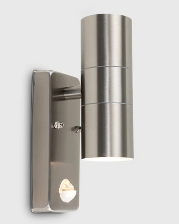 ValueLights Outdoor Up Down IP44 PIR Motion Sensor Light - Bulb Included
