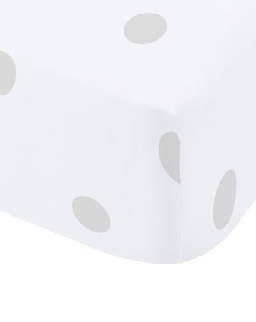 Catherine Lansfield Brushed Polka Dot Fitted Sheet