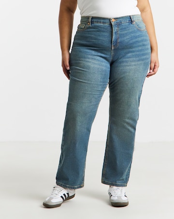 Vinatge Wash 24/7 Stretch Straight Leg Jeans