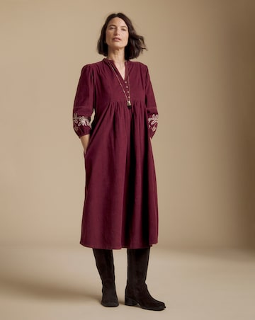 Julipa Petite Cord Midi Dress